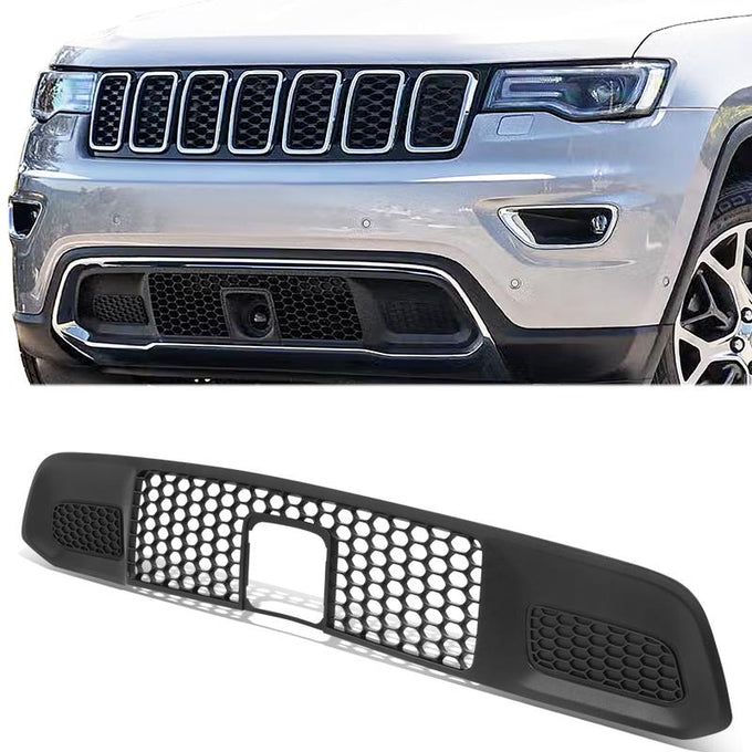 Factory Style Front Lower Bumper Grille <br> 17-22 Jeep Grand Cherokee