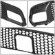 Factory Style Front Lower Bumper Grille <br> 17-22 Jeep Grand Cherokee