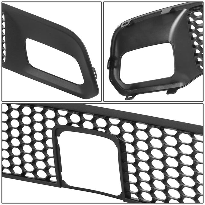 Factory Style Front Lower Bumper Grille <br> 17-22 Jeep Grand Cherokee