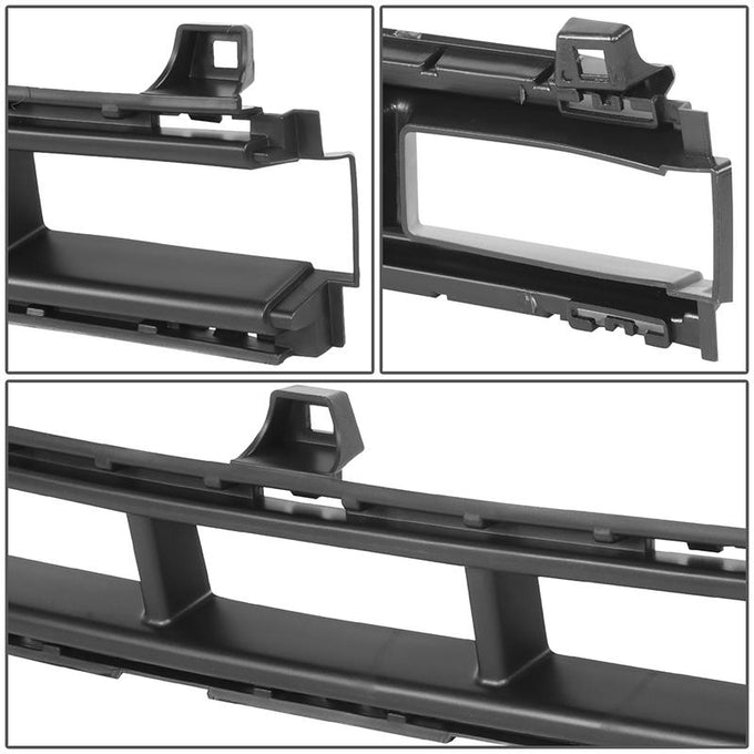 Factory Style Front Bumper Radiator Grille <br> 22-25 Jeep Compass 2.0L 2.4L