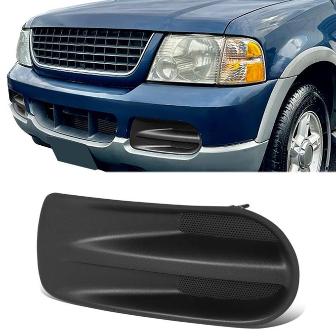 Front Bumper Left Side Fog Light Cover <br> 02-05 Ford Explorer