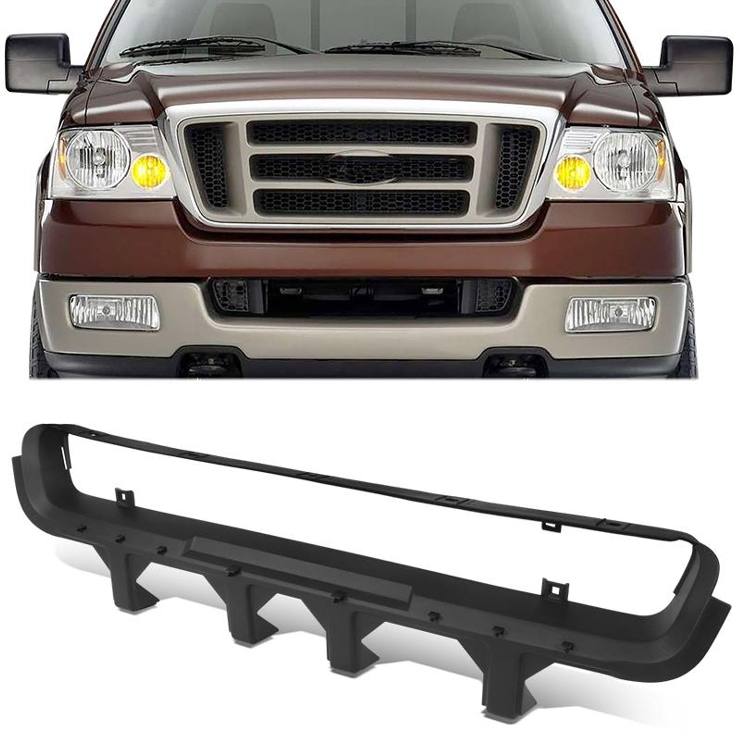 Factory Style Front Bumper Grille <br> 04-06 Ford F150, 2006Lincoln Mark LT