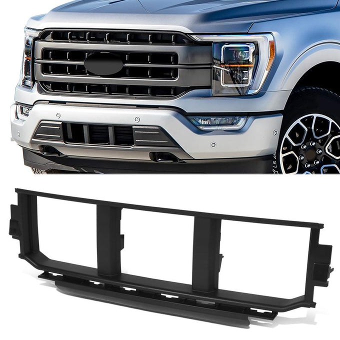 Factory Style Front Bumper Spacer Panel Grille <br> 21-23 Ford F150