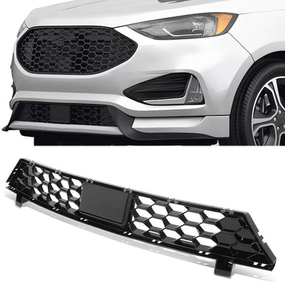 Factory Style Front Bumper Grille <br> 19-24 Ford Edge