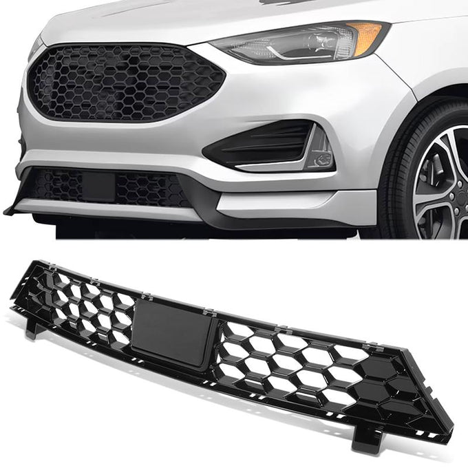 Factory Style Front Bumper Grille <br> 19-24 Ford Edge