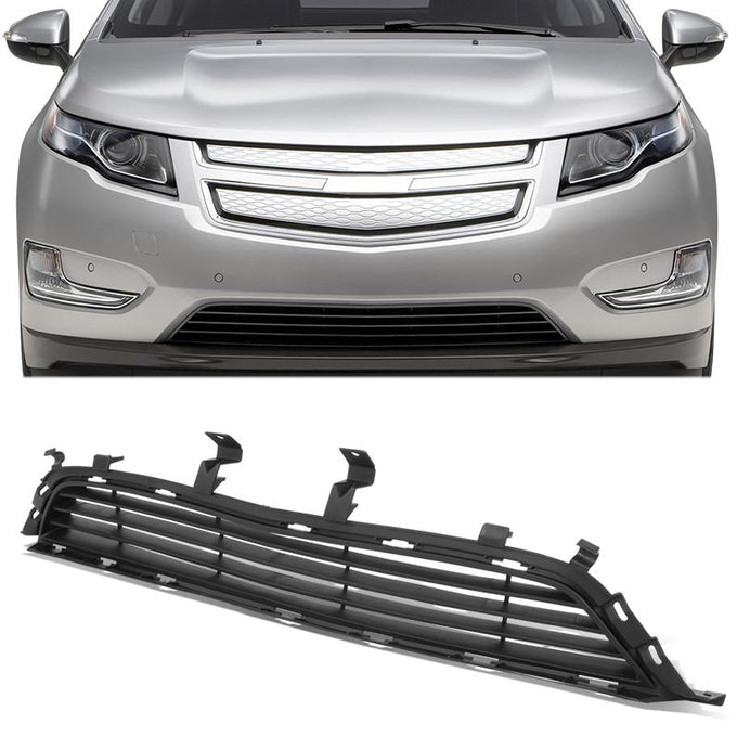 Front Lower Bumper Fascia Center Grille <br> 11-15 Chevrolet Volt