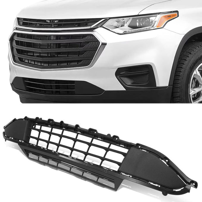 Factory Style Front Lower Bumper Grille <br> 18-21 Chevrolet Traverse