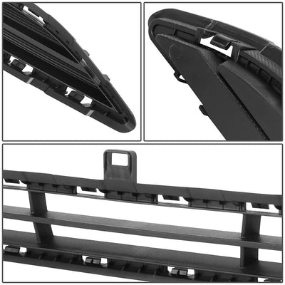 Factory Style Front Lower Bumper Grille <br> 18-22 Hyundai Accent 4-Door Sedan