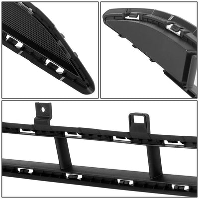 Factory Style Front Lower Bumper Grille <br> 18-22 Hyundai Accent 4-Door Sedan