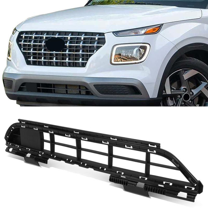 Factory Style Front Lower Bumper Grille <br> 20-25 Hyundai Venue