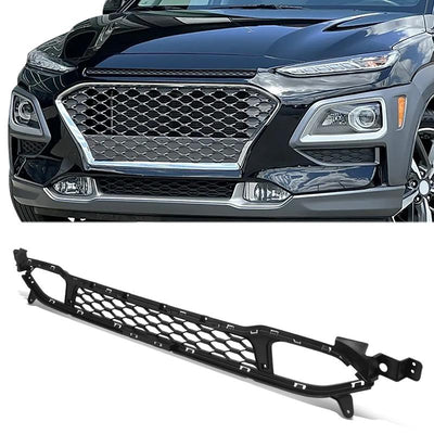 Factory Style Front Lower Bumper Grille <br> 18-21 Hyundai Kona