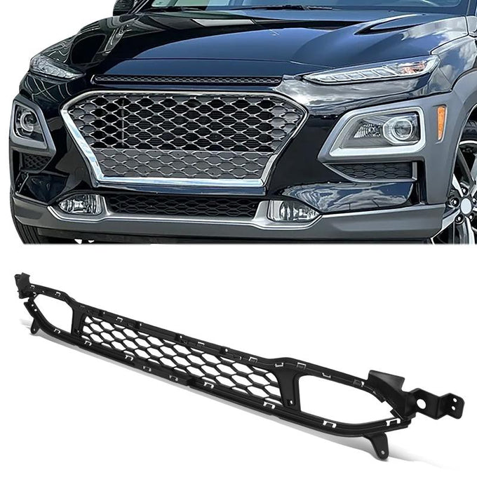Factory Style Front Lower Bumper Grille <br> 18-21 Hyundai Kona
