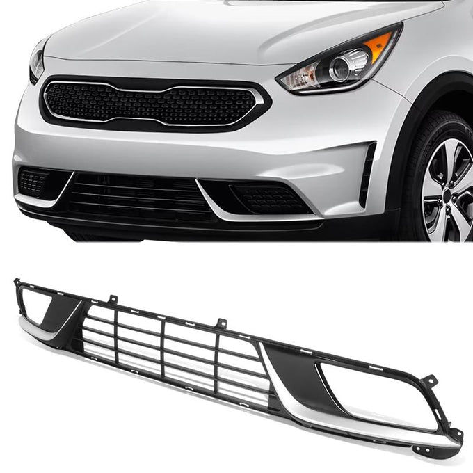 Factory Style Front Lower Bumper Grille <br> 17-19 Kia Niro