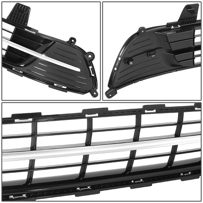 Factory Style Front Lower Bumper Grille <br> 16-18 Kia Optima
