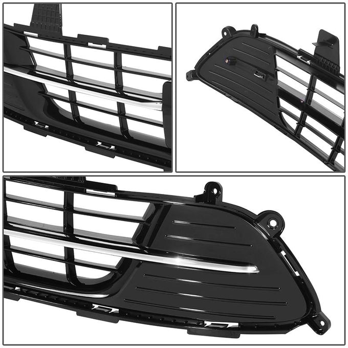 Factory Style Front Lower Bumper Grille <br> 16-18 Kia Optima