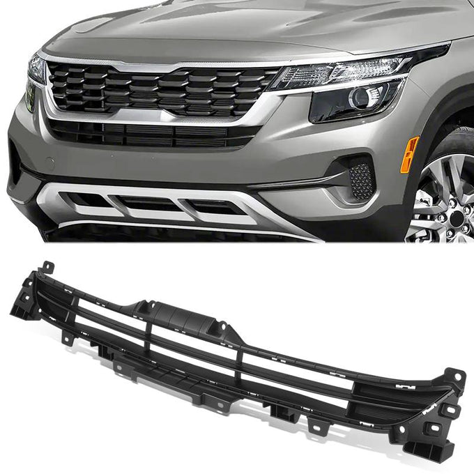 Factory Style Front Lower Bumper Grille <br> 21-23 Kia Seltos