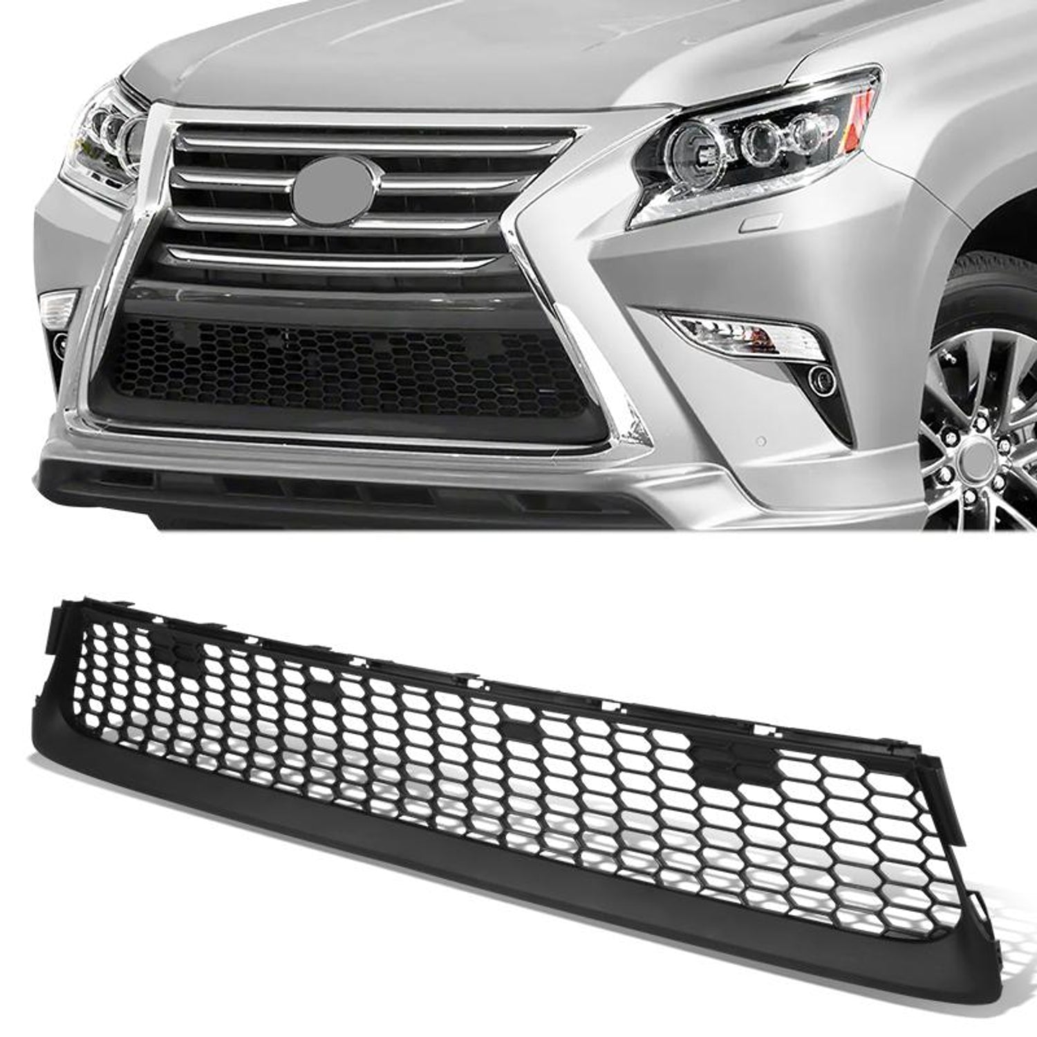Factory Style Front Lower Bumper Grille <br> 14-19 Lexus GX460