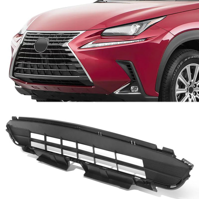 Factory Style Front Lower Bumper Grille <br> 18-21 Lexus NX300 NX300h