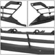 Factory Style Front Lower Bumper Grille <br> 20-23 Nissan Sentra