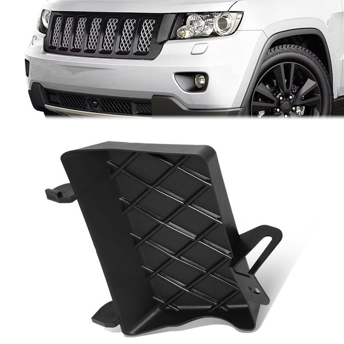 Front Right Bumper Tow Hook Cap Cover <br> 11-13 Jeep Grand Cherokee