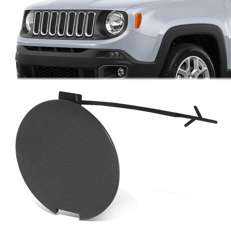 Front Bumper Tow Hook Cap Cover <br> 15-18 Jeep Renegade