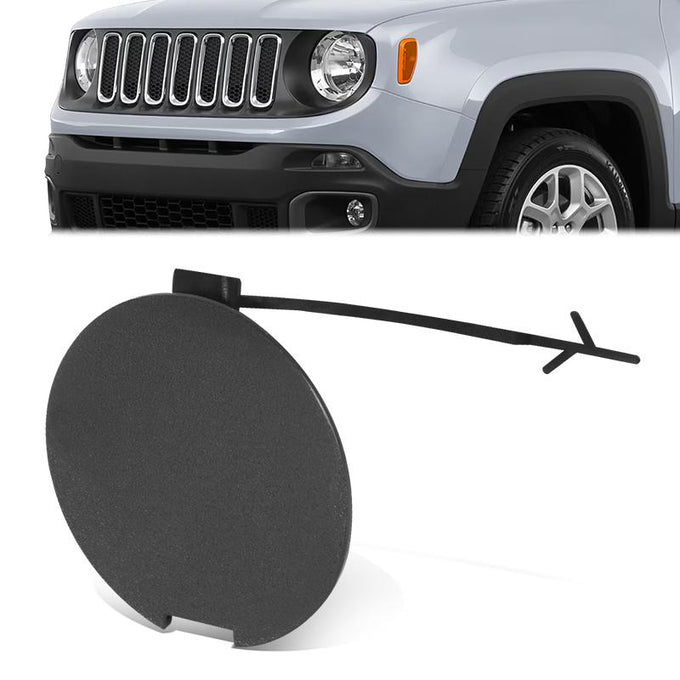 Front Bumper Tow Hook Cap Cover <br> 15-18 Jeep Renegade