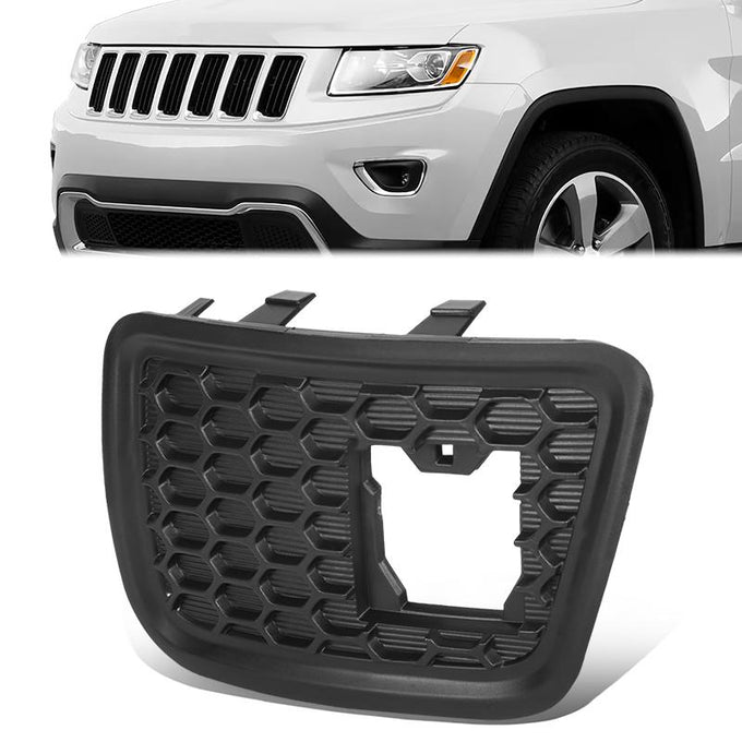 Front Right Bumper Tow Hook Cap Cover <br> 14-16 Jeep Grand Cherokee