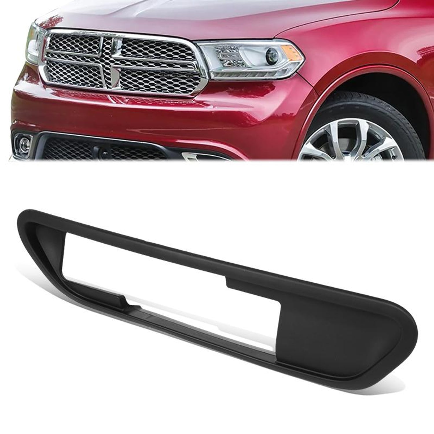Rear Bumper Tow Hook Cap Cover <br> 11-13 Dodge Durango