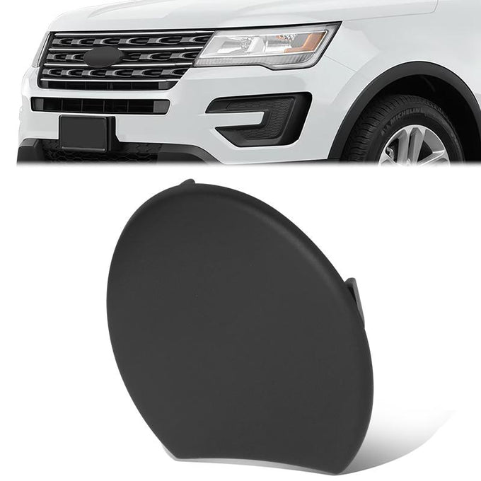 Front Right Bumper Tow Hook Cap Cover <br> 16-19 Ford Police Interceptor Utility, Explorer