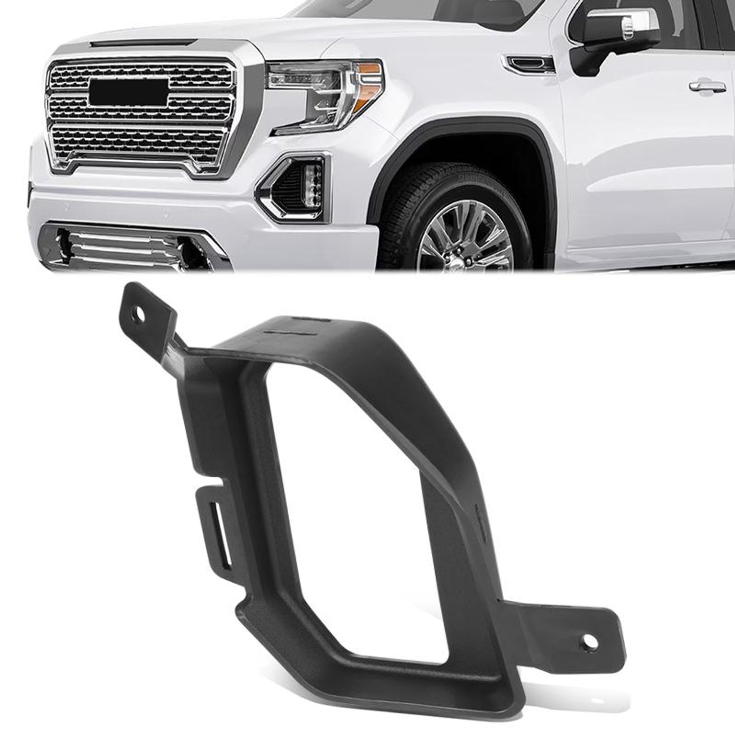 Front Right Bumper Tow Hook Cap Cover <br> 19-22 GMC Sierra 1500 Limited