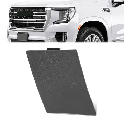 Front Bumper Tow Hook Cap Cover <br> 21-24 GMC Yukon XL