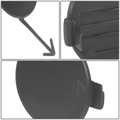 Front Bumper Tow Hook Cover <br> 17-18 Hyundai Elantra
