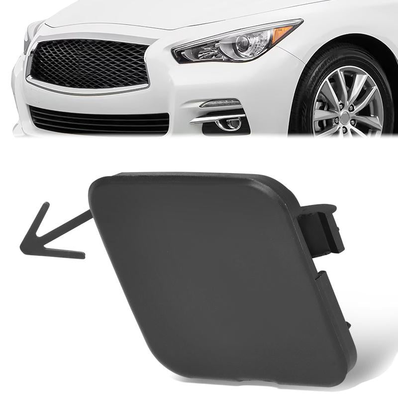 Rear Bumper Tow Hook Cover <br> 14-17 Infiniti Q50