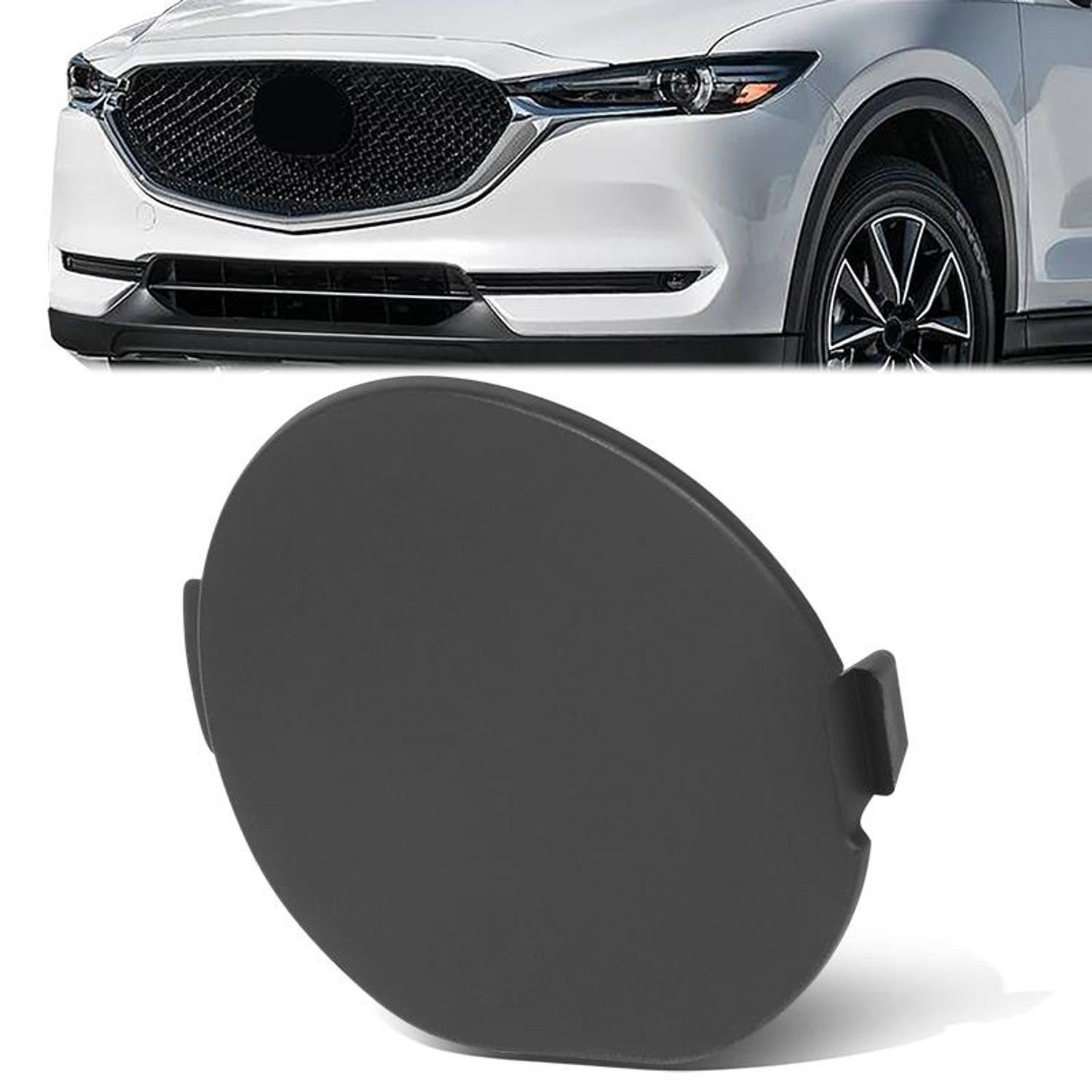 Front Bumper Tow Hook Cover <br> 17-23 Mazda CX-5