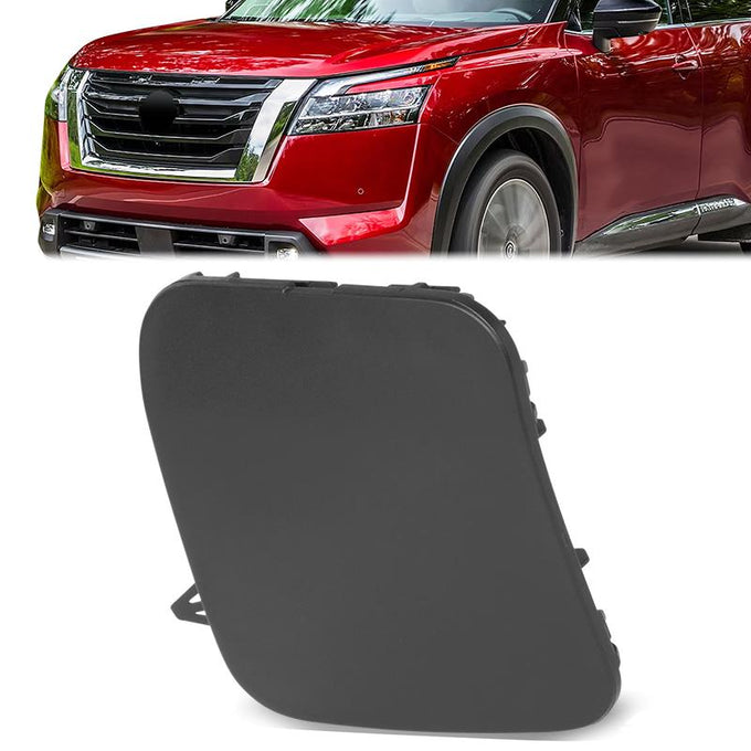 Front Bumper Tow Hook Cover <br> 21-24 Nissan Pathfinder