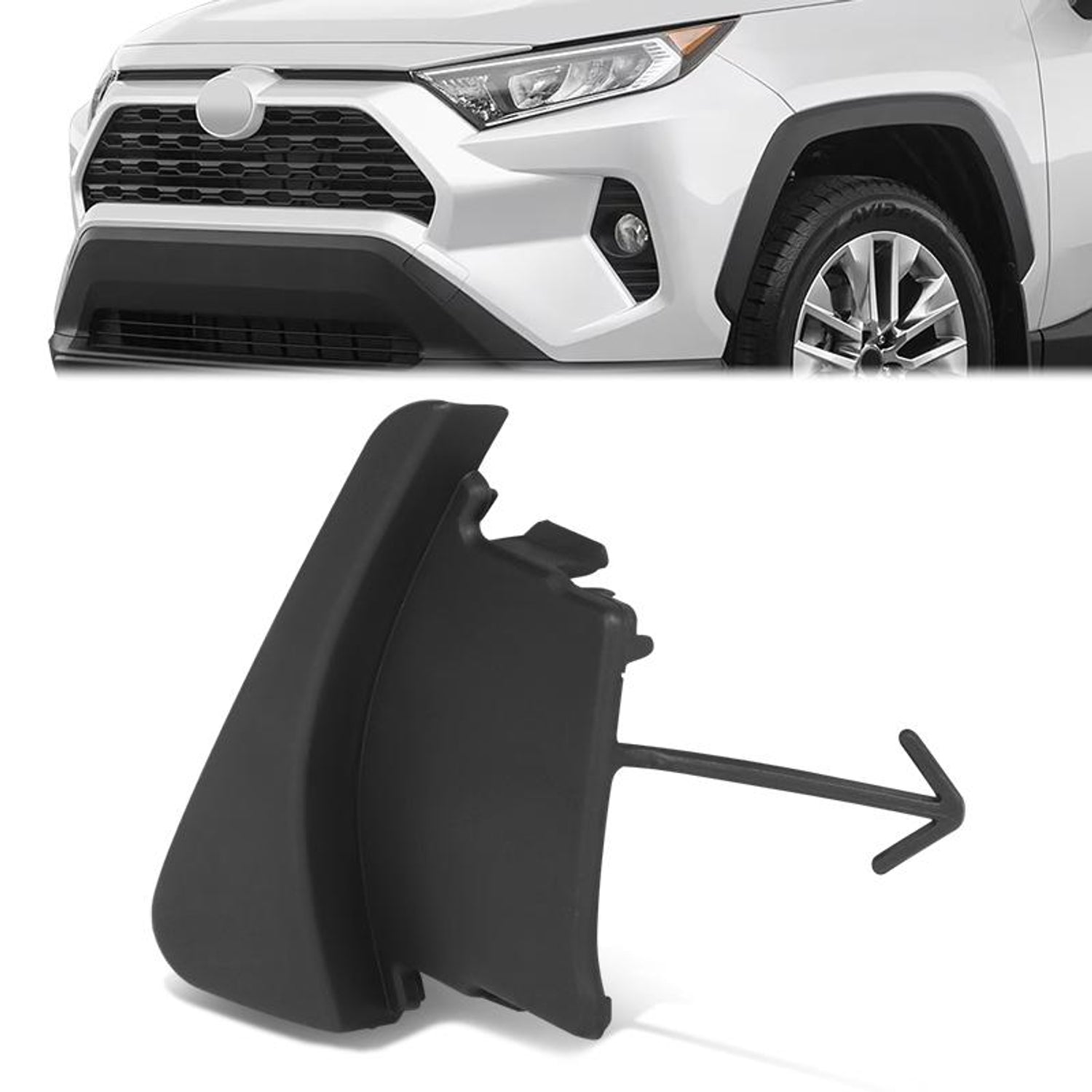 Front Right Bumper Upper Tow Hook Cover <br> 19-25 Toyota Rav4 Adventure, Trd