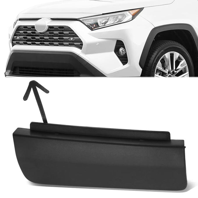 Front Left Side Bumper Upper Tow Hook Cover <br> 19-25 Toyota Rav4