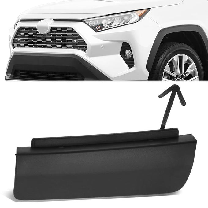 Front Right Side Bumper Upper Tow Hook Cover <br> 19-25 Toyota Rav4