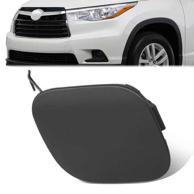 Front Left Bumper Tow Hook Cover <br> 14-16 Toyota Highlander