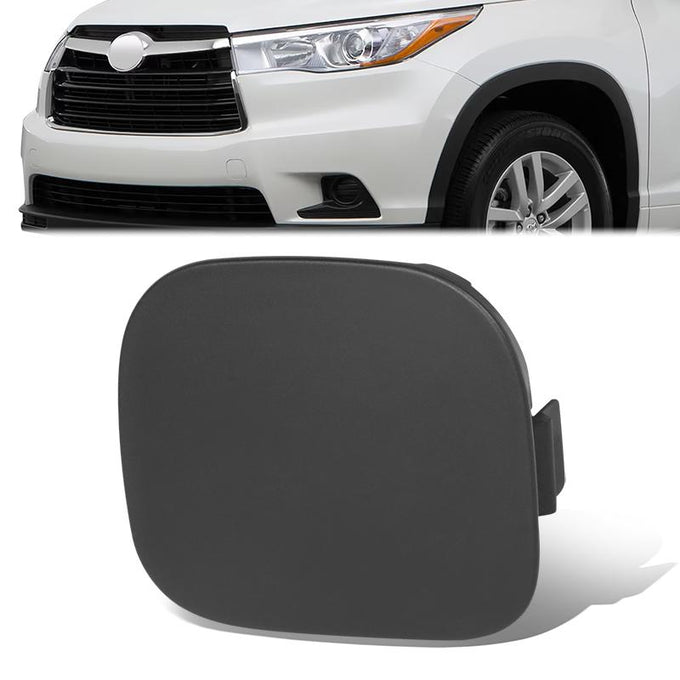 Front Right Bumper Tow Hook Cover <br> 14-16 Toyota Highlander
