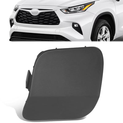 Front Left Bumper Tow Hook Cover <br> 20-25 Toyota Highlander