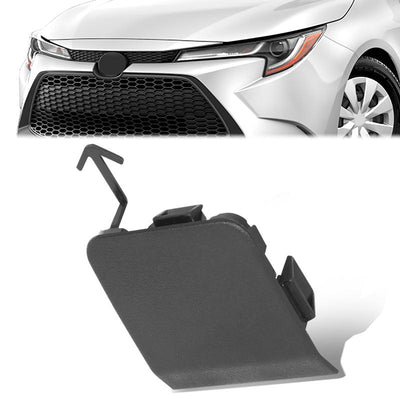 Rear Bumper Tow Hook Cover <br> 20-25 Toyota Corolla L, Le, Xle