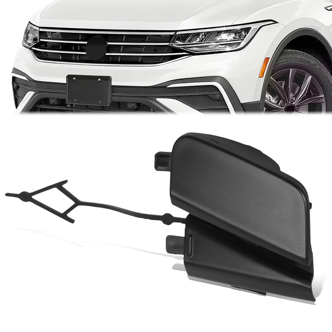 Front Bumper Tow Hook Cover <br> 22-23 Volkswagen Tiguan Se, Sel, Exc R-Line