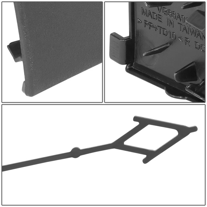 Rear Bumper Tow Hook Cover <br> 22-23 Volkswagen Tiguan