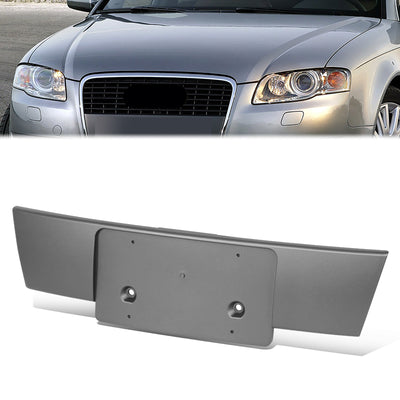 Factory Style Front License Plate Bracket <br> 05-09 Audi A4 S4 S Line