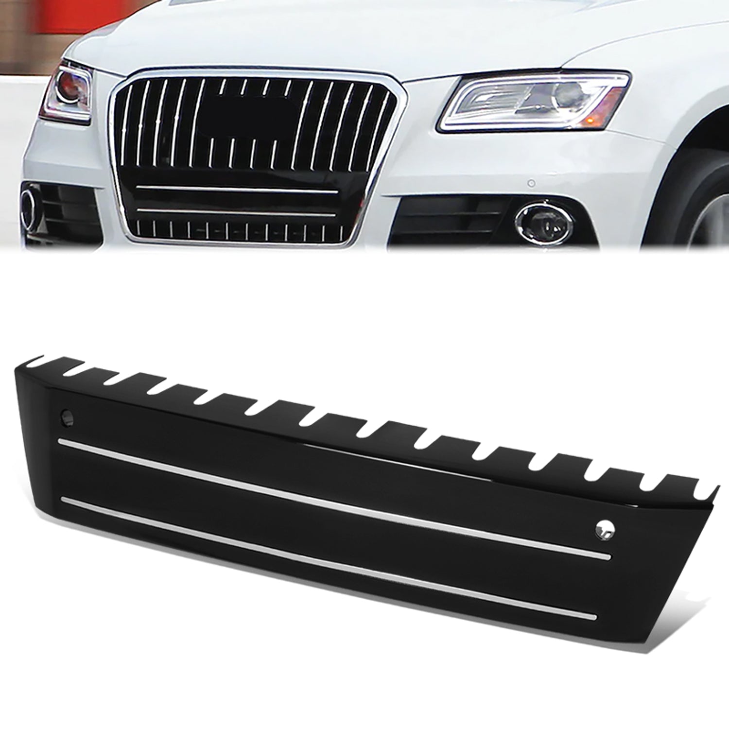Factory Style Front License Plate Bracket <br> 13-17 Audi Q5