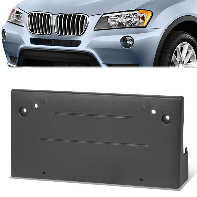 Factory Style Front License Plate Bracket <br> 11-14 BMW X3
