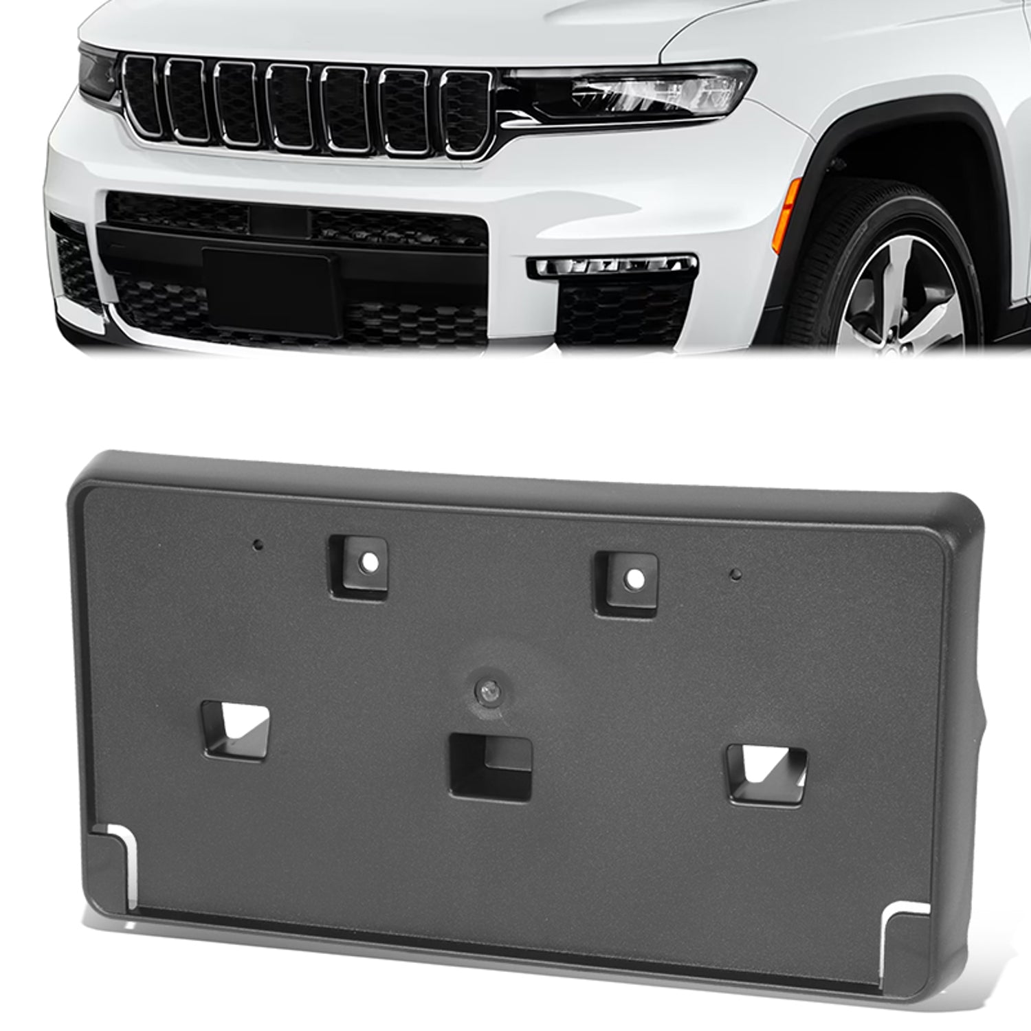 Factory Style Front License Plate Bracket <br> 21-24 Jeep Grand Cherokee L
