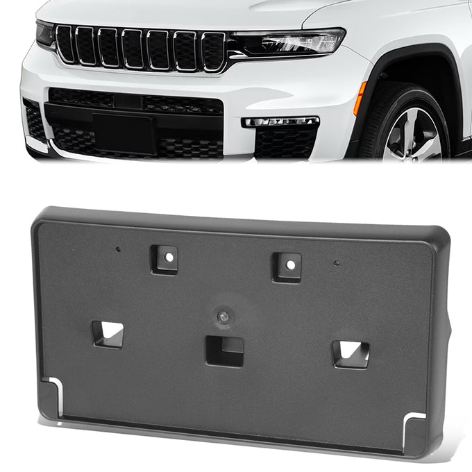 Factory Style Front License Plate Bracket <br> 21-24 Jeep Grand Cherokee L