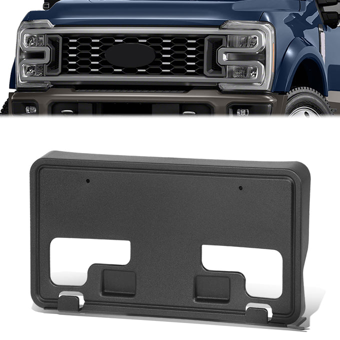 Factory Style Front License Plate Bracket <br> 23-24 Ford F-250 F-350 F-450 Super Duty